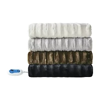 Beautyrest Heated Washable Electric Lightweight Throw