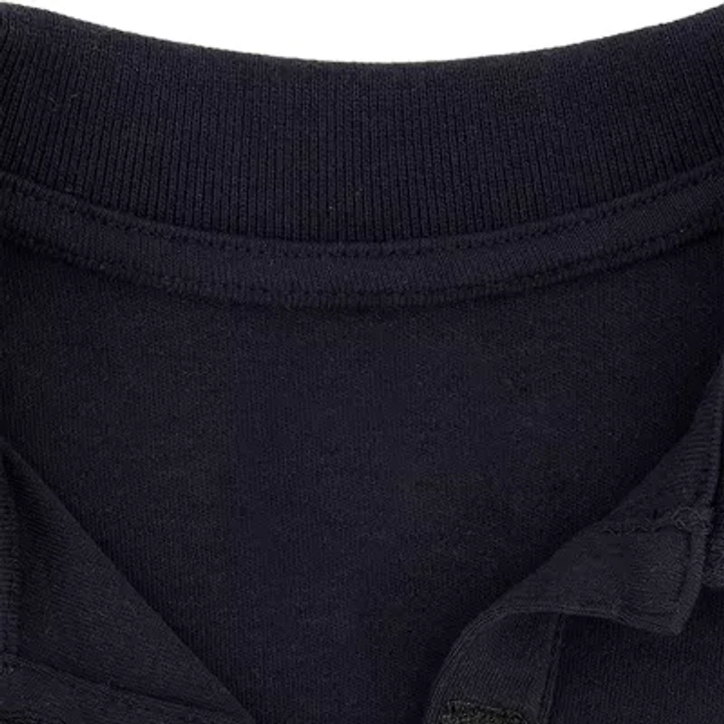 IZOD Pique Little & Big Kid Girls Easy-on + Easy-off Sensory Friendly Short Sleeve Regular Fit Adaptive Polo Shirt