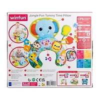 Winfun Jungle Fun Tummy Time Pillow Baby Activity Center