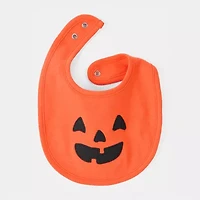 Carter's Halloween Pumpkin Unisex Bib