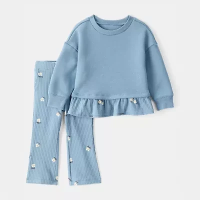 Carter's Baby Girls 2-pc. Pant Set