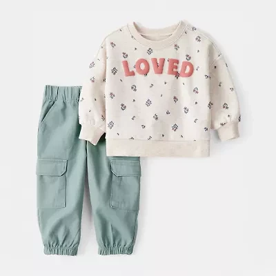 Carter's Baby Girls 2-pc. Pant Set