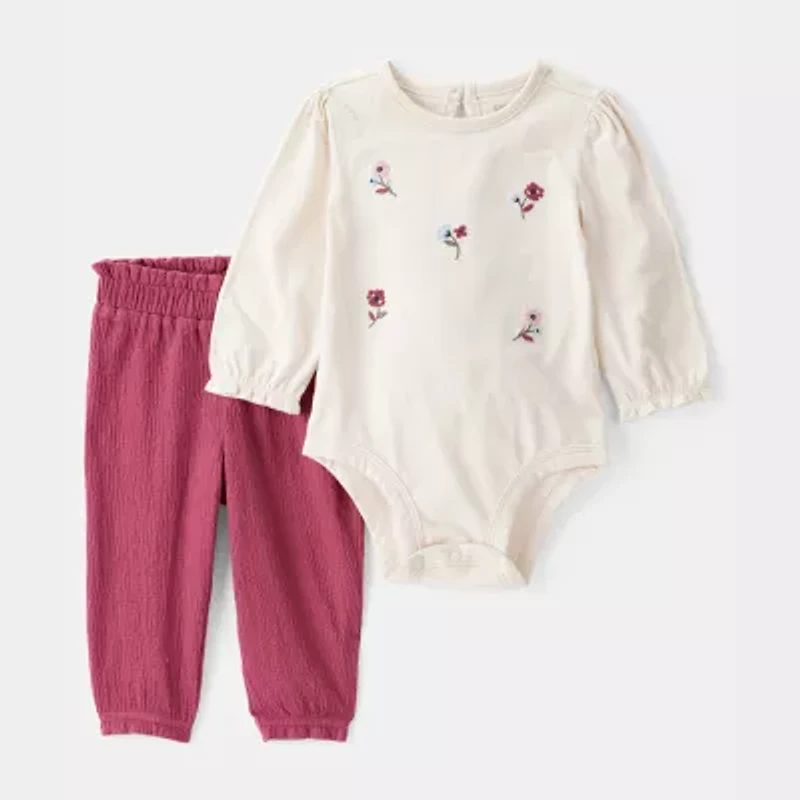 Carter's Baby Girls 2-pc. Pant Set