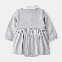 Carter's Baby Girls Long Sleeve Fitted A-Line Dress