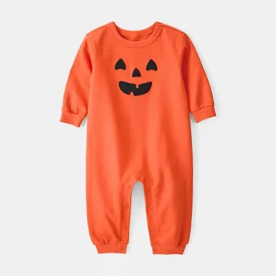 Carter's Halloween Baby Unisex Round Neck Long Sleeve Jumpsuit