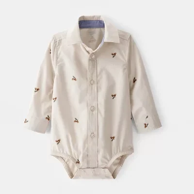 Oshkosh Baby Boys Long Sleeve Bodysuit