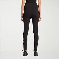 Puma Womens Animal Print Logo Full Length Leggings