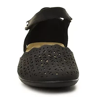 TARYN by ROSE Puncha Womens Round Closed Toe Ballet Flats