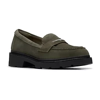 Clarks Lauryl Step Womens Moc Closed Toe Loafers