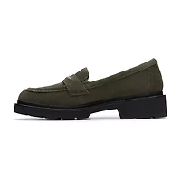 Clarks Lauryl Step Womens Moc Closed Toe Loafers