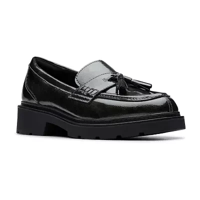 Clarks Lauryl Tassel Womens Moc Closed Toe Loafers
