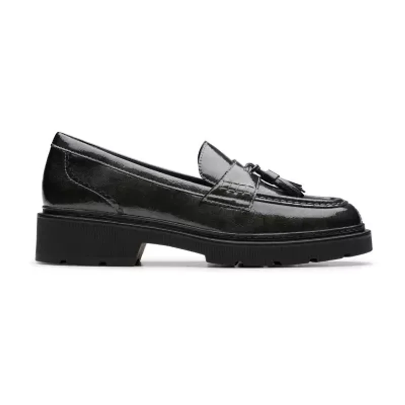 Clarks Lauryl Tassel Womens Moc Closed Toe Loafers