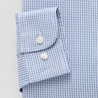 Stafford Smart Tech Mens Regular Fit Stretch Fabric Wrinkle Free Long Sleeve Dress Shirt