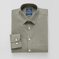 Stafford Smart Tech Mens Regular Fit Stretch Fabric Wrinkle Free Long Sleeve Dress Shirt
