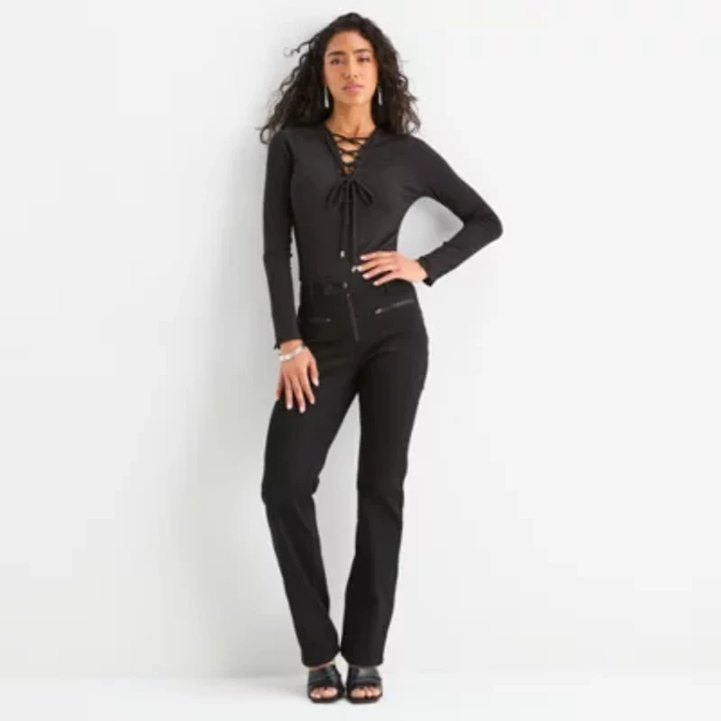 Bold Elements Womens Mid Rise Regular Fit Jean