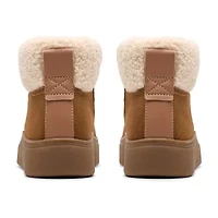 Clarks Womens Mykah Izzy Flat Heel Booties