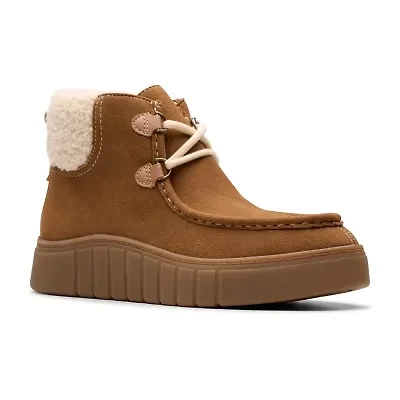 Clarks Womens Mykah Izzy Flat Heel Booties