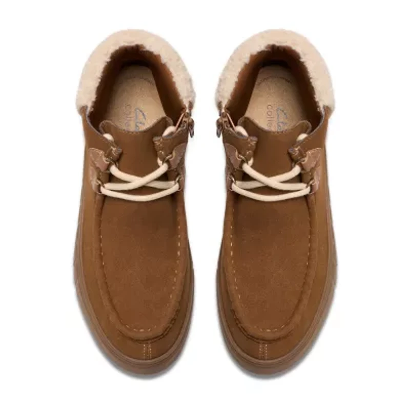 Clarks Womens Mykah Izzy Flat Heel Booties