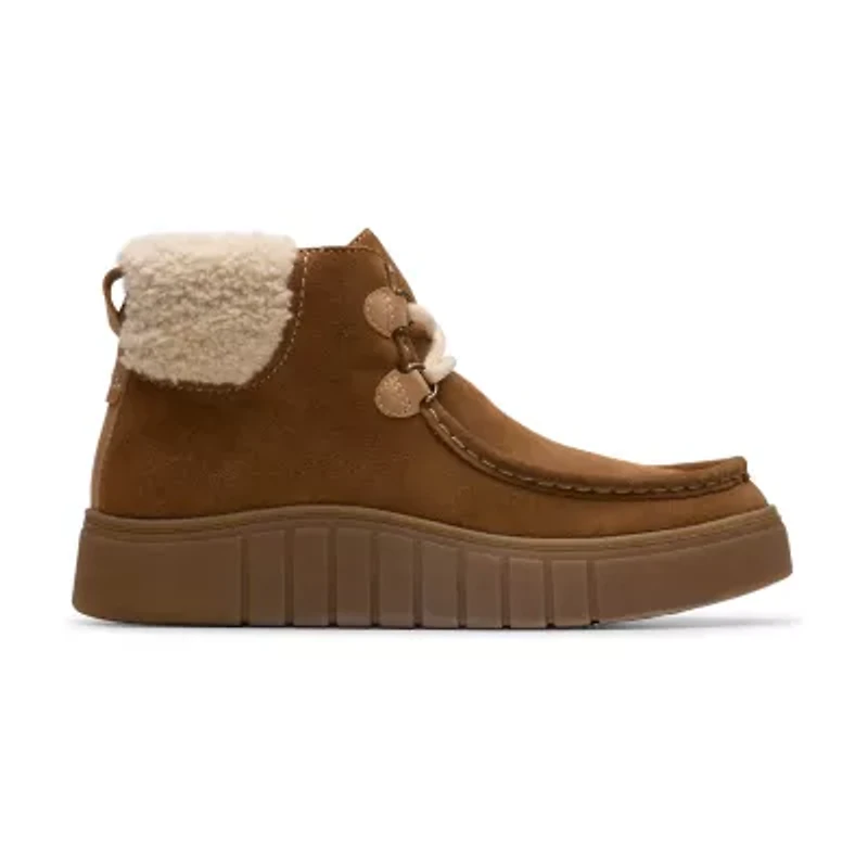 Clarks Womens Mykah Izzy Flat Heel Booties