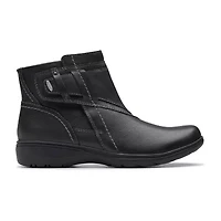 Clarks Womens Carleigh Style Flat Ankle Boots