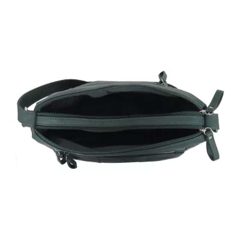 Bueno of California Medium Double Zip Crossbody Bag