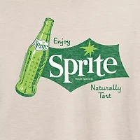 Sprite Tee Womens Crew Neck Short Sleeve Oversized Juniors Graphic T-Shirt