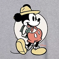 Disney Wildreness Mickey Tee Womens Crew Neck Short Sleeve Oversized and Friends Mouse Juniors Graphic T-Shirt