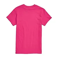 Peanuts Patch Tee Womens Crew Neck Short Sleeve Regular Fit Snoopy Juniors Graphic T-Shirt