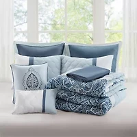 510 Design Josefina 8-pc. Midweight Embroidered Comforter Set