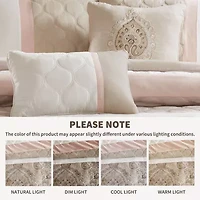 510 Design Josefina 8-pc. Midweight Embroidered Comforter Set