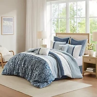 510 Design Josefina 8-pc. Midweight Embroidered Comforter Set