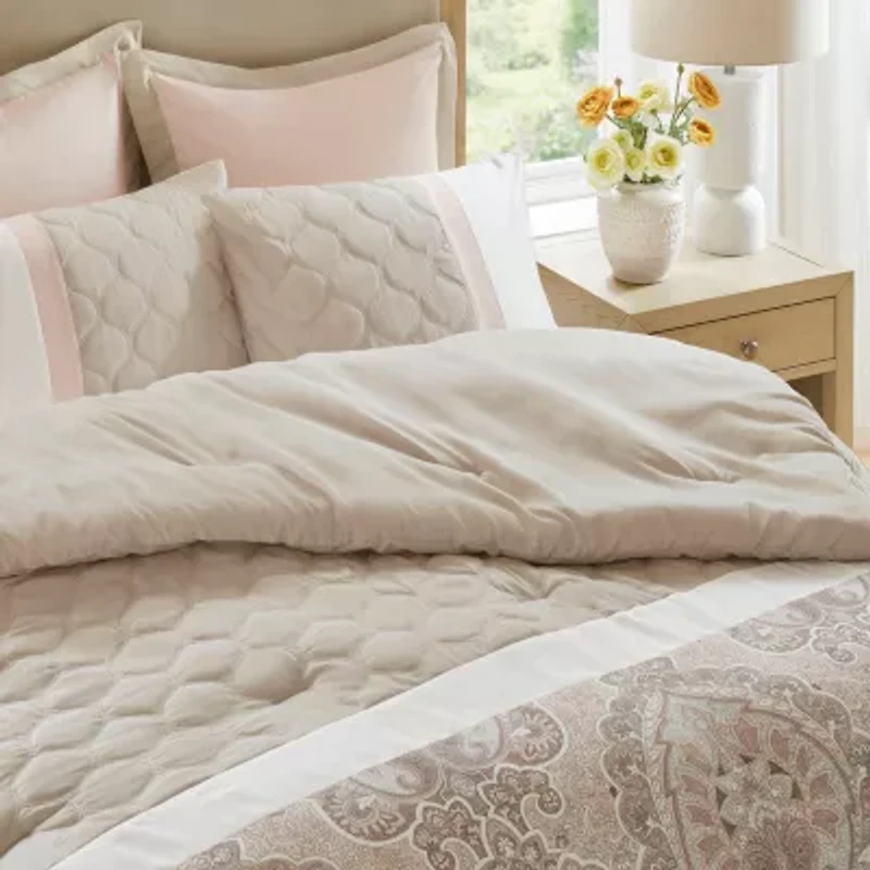 510 Design Josefina 8-pc. Midweight Embroidered Comforter Set