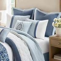 510 Design Josefina 8-pc. Midweight Embroidered Comforter Set