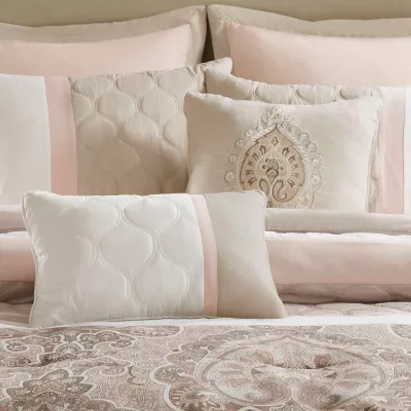 510 Design Josefina 8-pc. Midweight Embroidered Comforter Set