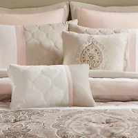 510 Design Josefina 8-pc. Midweight Embroidered Comforter Set