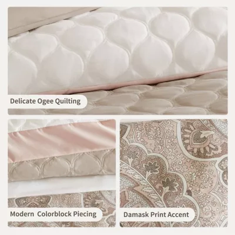 510 Design Josefina 8-pc. Midweight Embroidered Comforter Set
