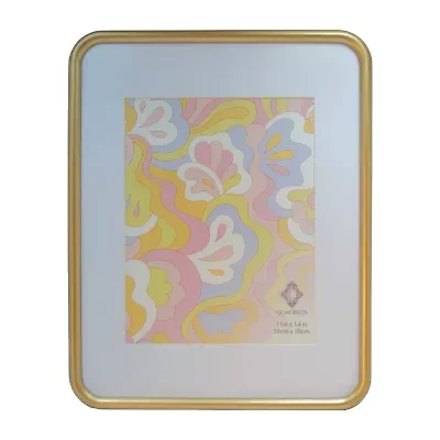 Concepts In Time 16x20 Gold Mat Tubular 1-Opening Tabletop Frame