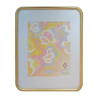 Concepts In Time 16x20 Gold Mat Tubular 1-Opening Tabletop Frame