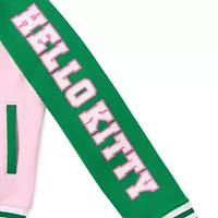 Hello Kitty And Friends Varsity Bomber Fleece Jacket Womens Midweight Juniors