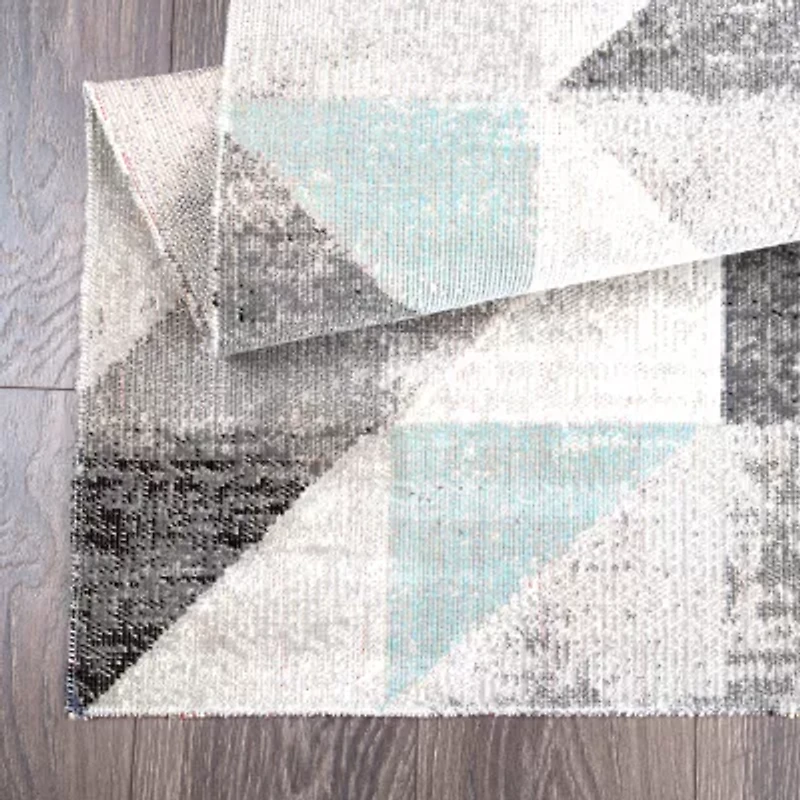 Nicole Miller Patio Sofia Holy Geometric Outdoor Rectangular Area Rug