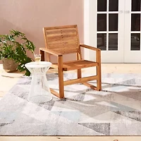 Nicole Miller Patio Sofia Holy Geometric Outdoor Rectangular Area Rug