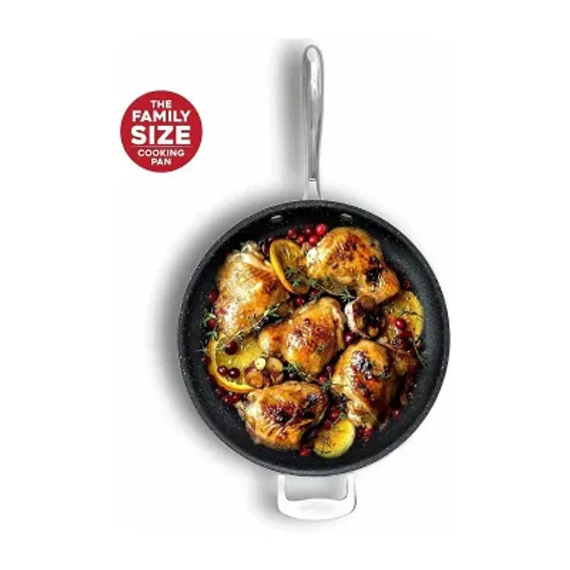 Granitestone 14’’ Nonstick Family Pan with Helper Handle