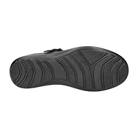 Easy Street Wise Womens Round Mary Jane Shoes