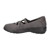 Easy Street Wise Womens Round Mary Jane Shoes