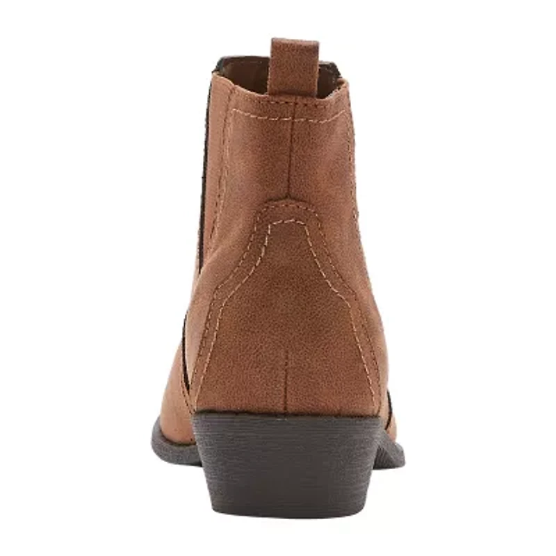 Arizona Jean Co Womens Major Block Heel Booties