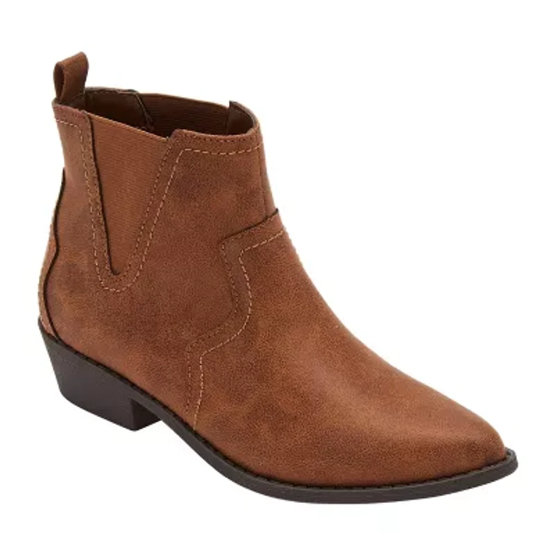 Arizona Jean Co Womens Major Block Heel Booties
