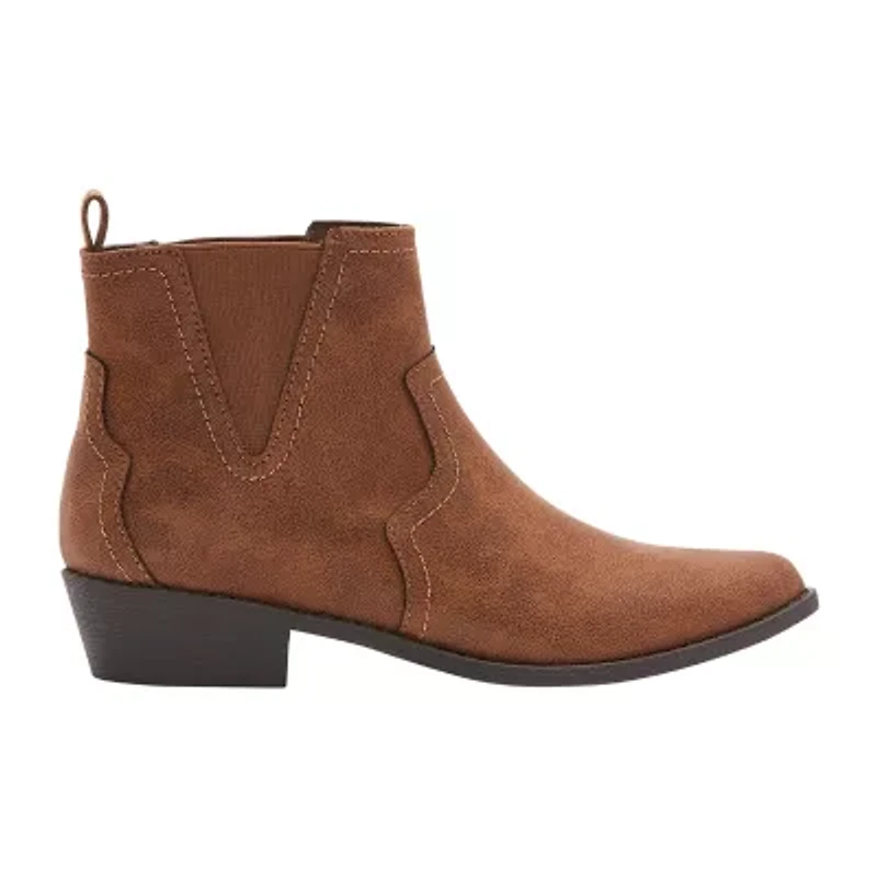 Arizona Jean Co Womens Major Block Heel Booties