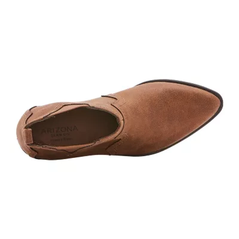 Arizona Jean Co Womens Major Block Heel Booties