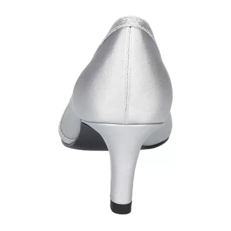 Easy Street Nobel Womens Pointed Stiletto Heel Pumps