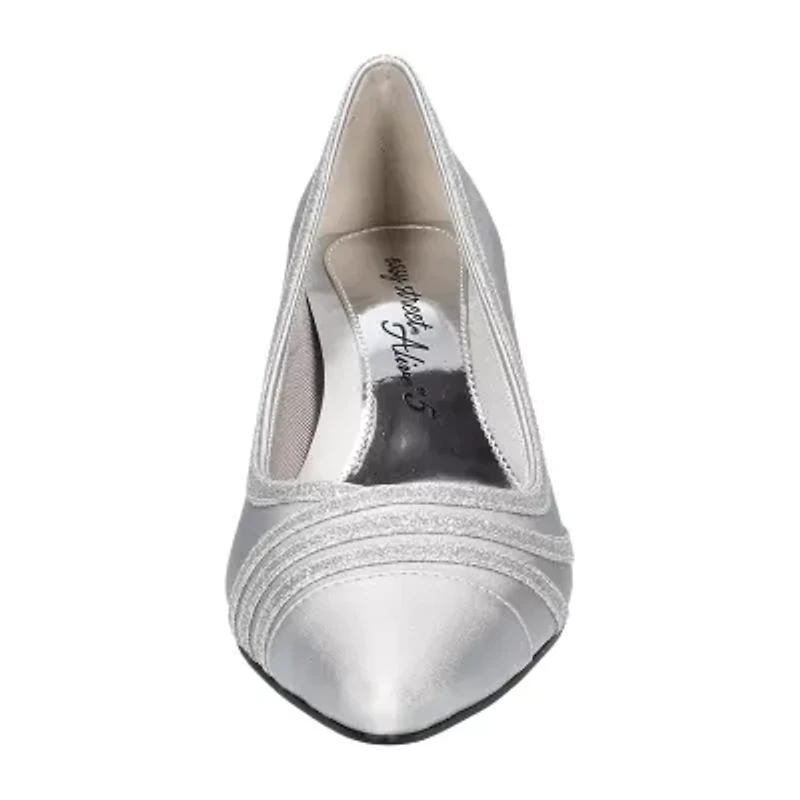 Easy Street Nobel Womens Pointed Stiletto Heel Pumps